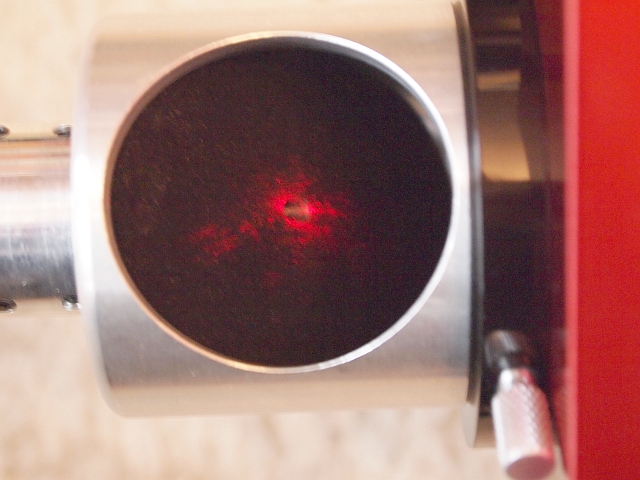 Laser R&uuml;ckzentrierung